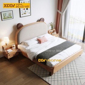 Giường Trẻ Em Gỗ Sồi X6293