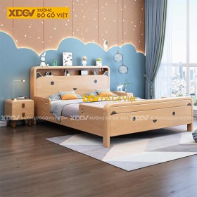 Giường Trẻ Em Gỗ Sồi X6380