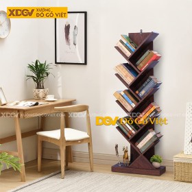 Kệ Sách Gỗ Công Nghiệp X4477