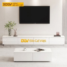 Kệ Để Tivi Màu Trắng Gỗ Công Nghiệp