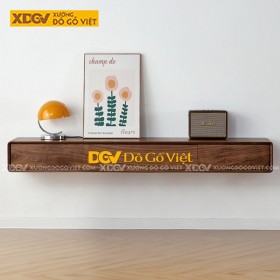 Mẫu Kệ Tivi Veneer Sồi Treo Tường Tiện Lợi