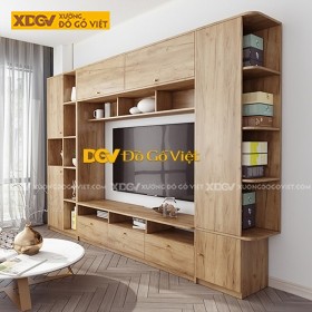 Mẫu Kệ Tivi Công Nghiệp Kết Hợp Tủ Đựng Đồ