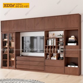 Kệ Tivi Kết Hợp Tủ Gỗ Tự Nhiên X7403