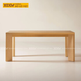 Mẫu Bàn Ăn Phòng Bếp Gỗ Sồi Mỹ Thiết Kế Chân Chéo Vững...