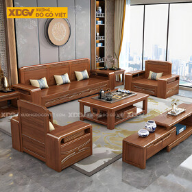 Nội Thất Sofa Gõ Đỏ Phòng Khách Ghế Dài Mở Rộng Linh Hoạt