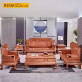 Mẫu Sofa Căm Xe Phòng Khách Tần Thủy Hoàng Uy Nghi Bề Thế