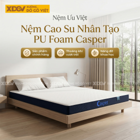 Nệm Cao Su Nhân Tạo (PU foam) Casper Ưu Việt