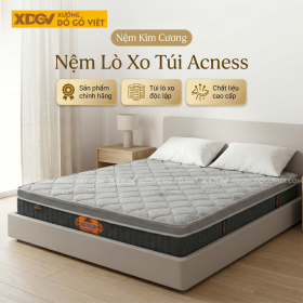 Nệm Lò Xo Túi Kim Cương Acness