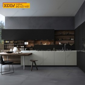 Tủ Bếp Gỗ MDF Công Nghiệp X1964