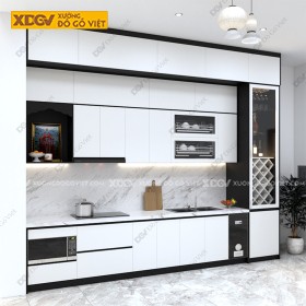 Tủ Bếp Gỗ MDF Công Nghiệp X6805