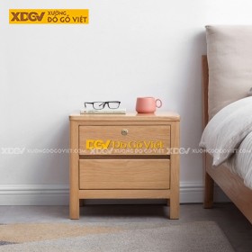Tủ Đầu Giường Gỗ Sồi X1835