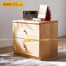 Tủ Đầu Giường Gỗ Sồi X2616