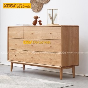 Tủ Ngăn Kéo Gỗ Sồi X1807