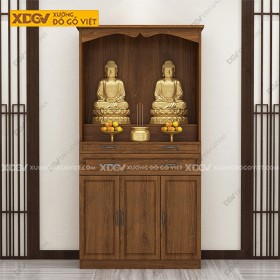 Tủ Thờ Gỗ Sồi X4530