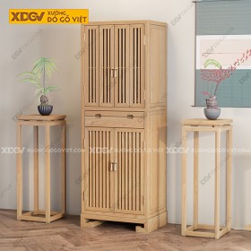 Tủ Thờ Gỗ Sồi X6418