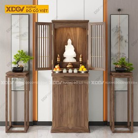 Tủ Thờ Gỗ Sồi X6432